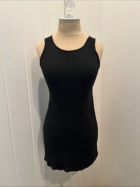 Hussein Chalayan Black Tank Top/Dress